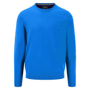 Fynch Hatton O-Neck Fine Knit Jumper